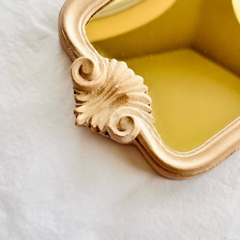 DORATEX Vintage 1965 Italian Wall Mirror Made in Italy Shabby Chic French Prov.